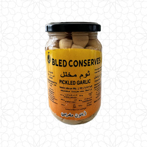 Moroccan Red Pickled Garlic