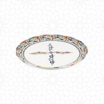 Ceramic Handmade Tangiers Plate 45cm