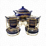 Soup Set Gold & Blue