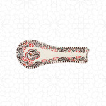 Ceramic Large Spoon Black & Red