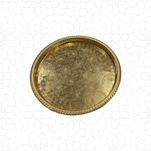 Moroccan Tea Tray Gold