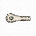 Ceramic Large Spoon Black