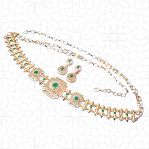 Moroccan Waist Chain & Earrings