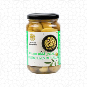 زيتون أخضر مسلل أخضر