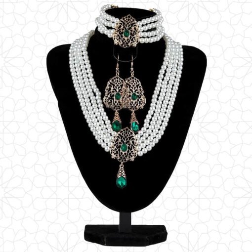 Alternative view of سلسال مغربي مع قرط وسوار