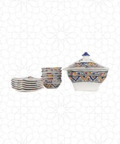 طقم شوربة سيراميك