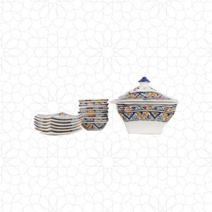 طقم شوربة سيراميك