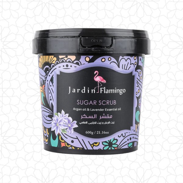 Lavender Sugar Scrub for Skin Exfoliation and Relaxation
