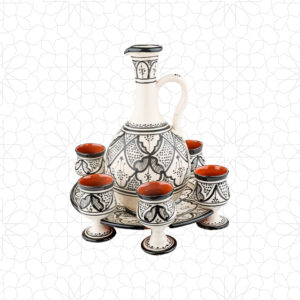 طقم لبن سيراميك لبان سيراميك أسود