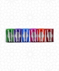 Moroccan Tea Glasses Silver