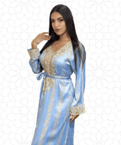 Jawhara Caftan Baby Blue
