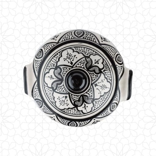 Alternative view of Ceramic Soup Set Black