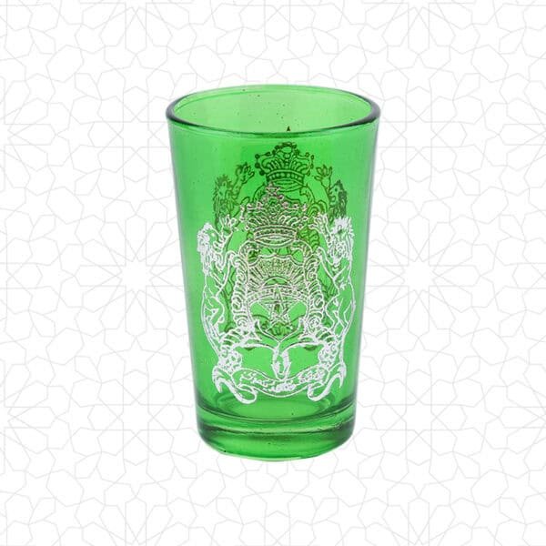 Alternative view of أكواب شاي مغربي فضي