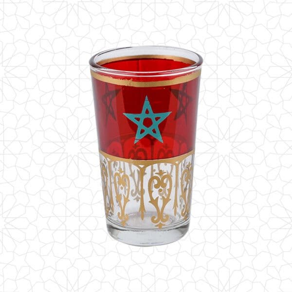 Alternative view of أكواب شاي بالعلم المغربي