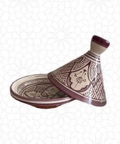 Alternative view of طاجن سيراميك بنفسجي 23 سم