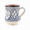 Safi Ceramic Blue Mug - Elegant Design for Every Occasion