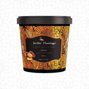 Moroccan Black Soap With Argan Oil