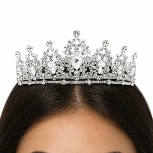 Alternative view of Moroccan Bridal Crown