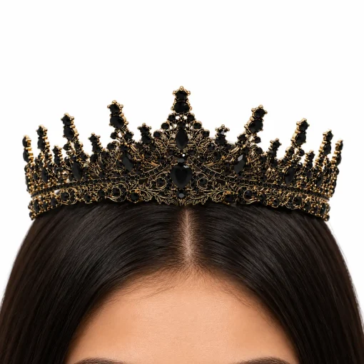 Alternative view of Moroccan Bridal Crown