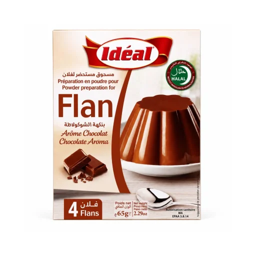Ideal Flan Chocolate