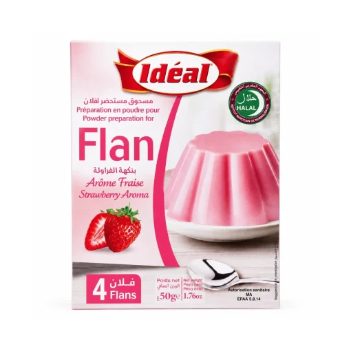 Ideal Flan Strawberry