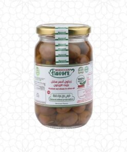 Pickled Red Olives In Olive Oil