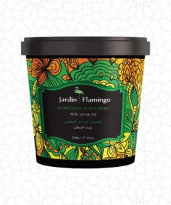 Moroccan Black Soap with Olive Oil
