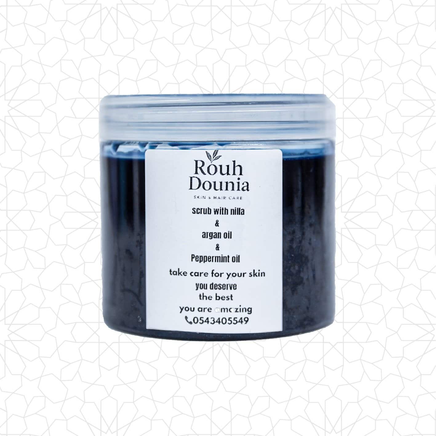 Blue Nilla, Argan & Peppermint Oil Scrub
