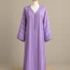 Jawhara Purple Caftan - Elegant Traditional Wear for Any Occasion