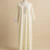 Jawhara Off-White Caftan - Elegant and Versatile Attire