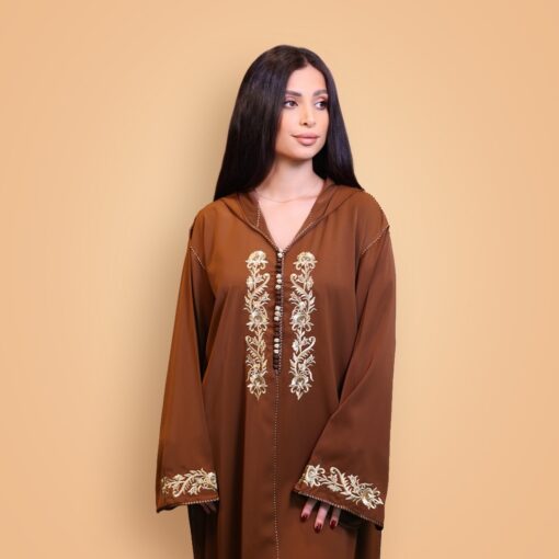 Elegant Jellaba in Camel