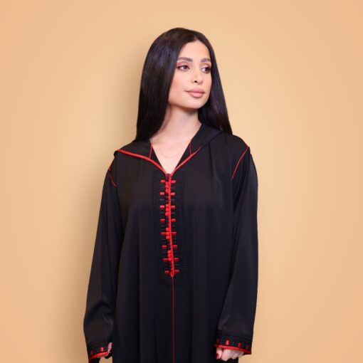 Alternative view of Elegant Black Jellaba