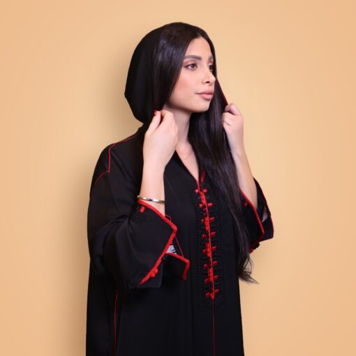 Elegant Black Jellaba