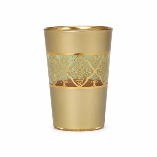 Alternative view of Elegant Gold Moroccan Glasses