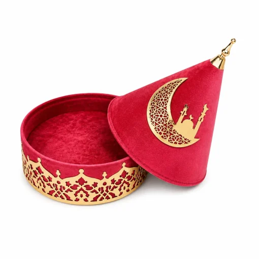 Alternative view of Dark Red Tayfoor Plate - 21cm Elegant Dining Essential
