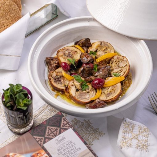 MQALI CHICKEN WITH ORANGE AND DRIED FRUITS