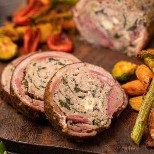 COOKED ROYAL RACK OF LAMB 200G (Slices)