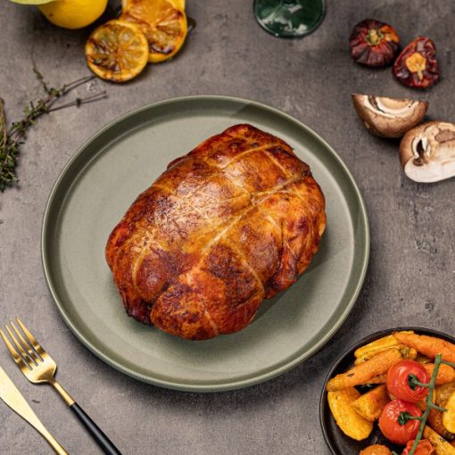 Cooked Stuffed Farm-raised Chicken