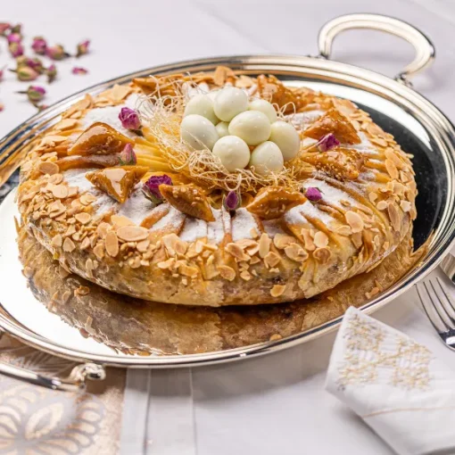 Farmer CHICKEN PASTILLA WITH ALMOND PRALINE ( for 8 people )