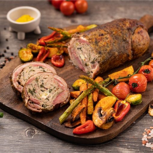 COOKED ROYAL RACK OF LAMB 200G (Slices)