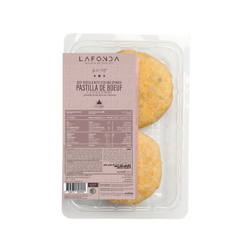 BEEF PASTILLA WITH FETA AND SPINACH