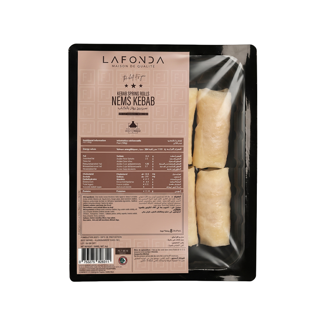 Mini Kebab Spring Rolls