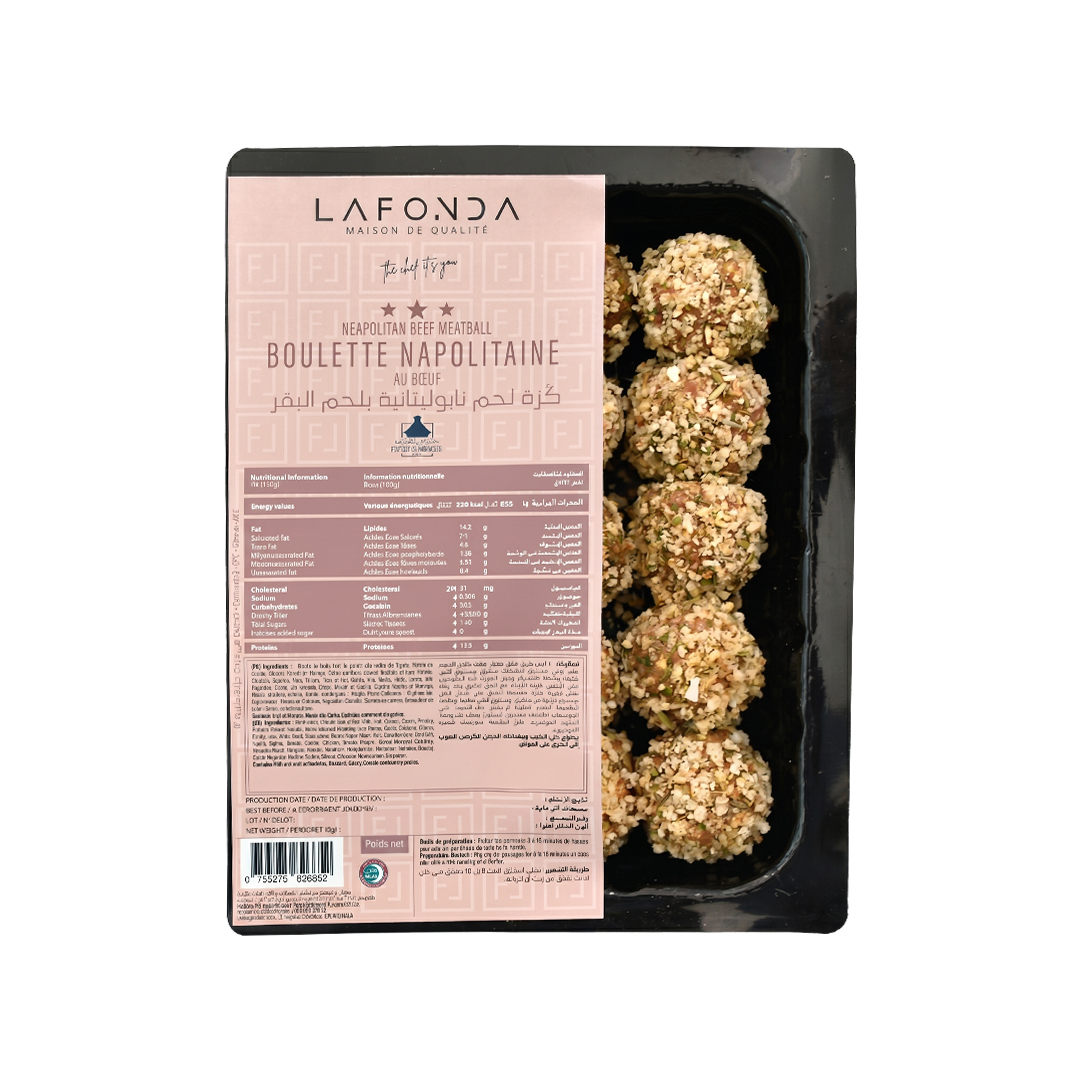 Neapolitan Beef Meatballs