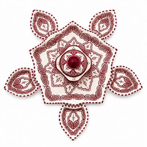 Alternative view of Ceramic Fera9a Red